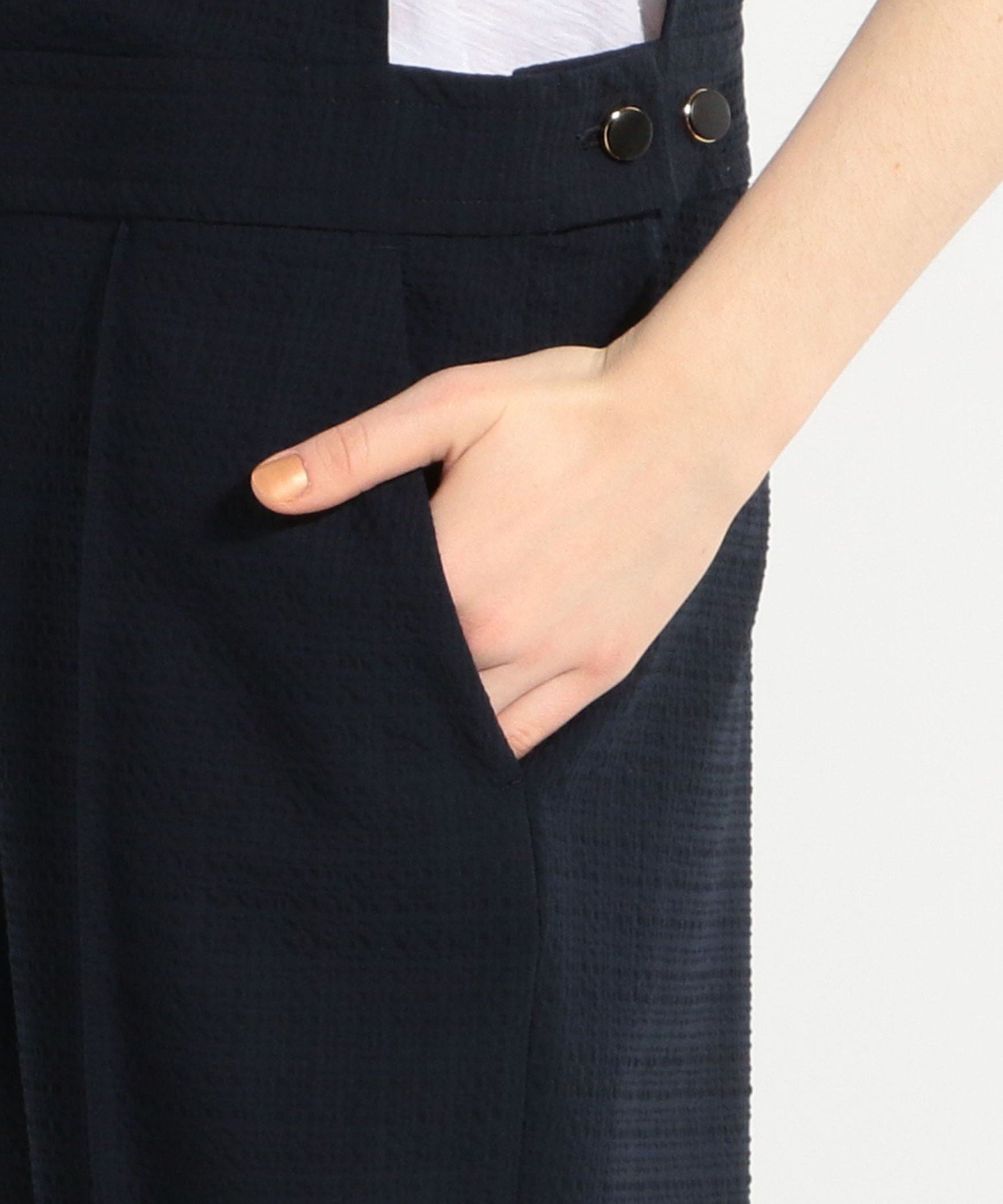 TOMORROWLAND｜シアサッカー カバードサロペット | Rakuten Fashion