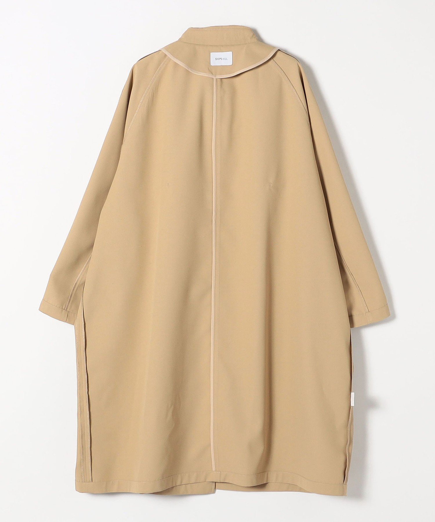 SHIPS｜SHIPS any: 〈洗濯機可能〉フレア ミディ トレンチ コート 24AW