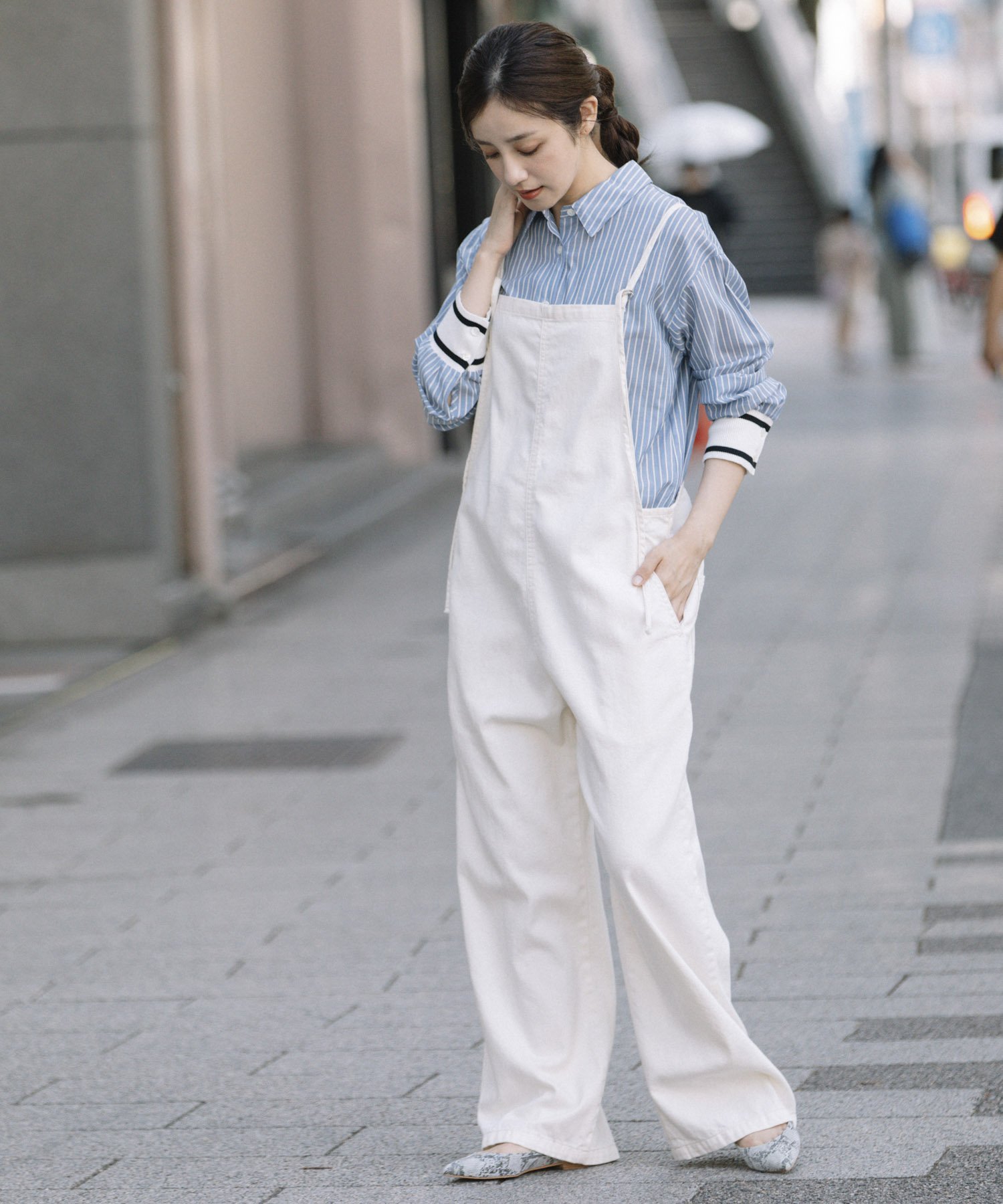 Munich｜8ozスラブデニムサロペット | Rakuten Fashion(楽天