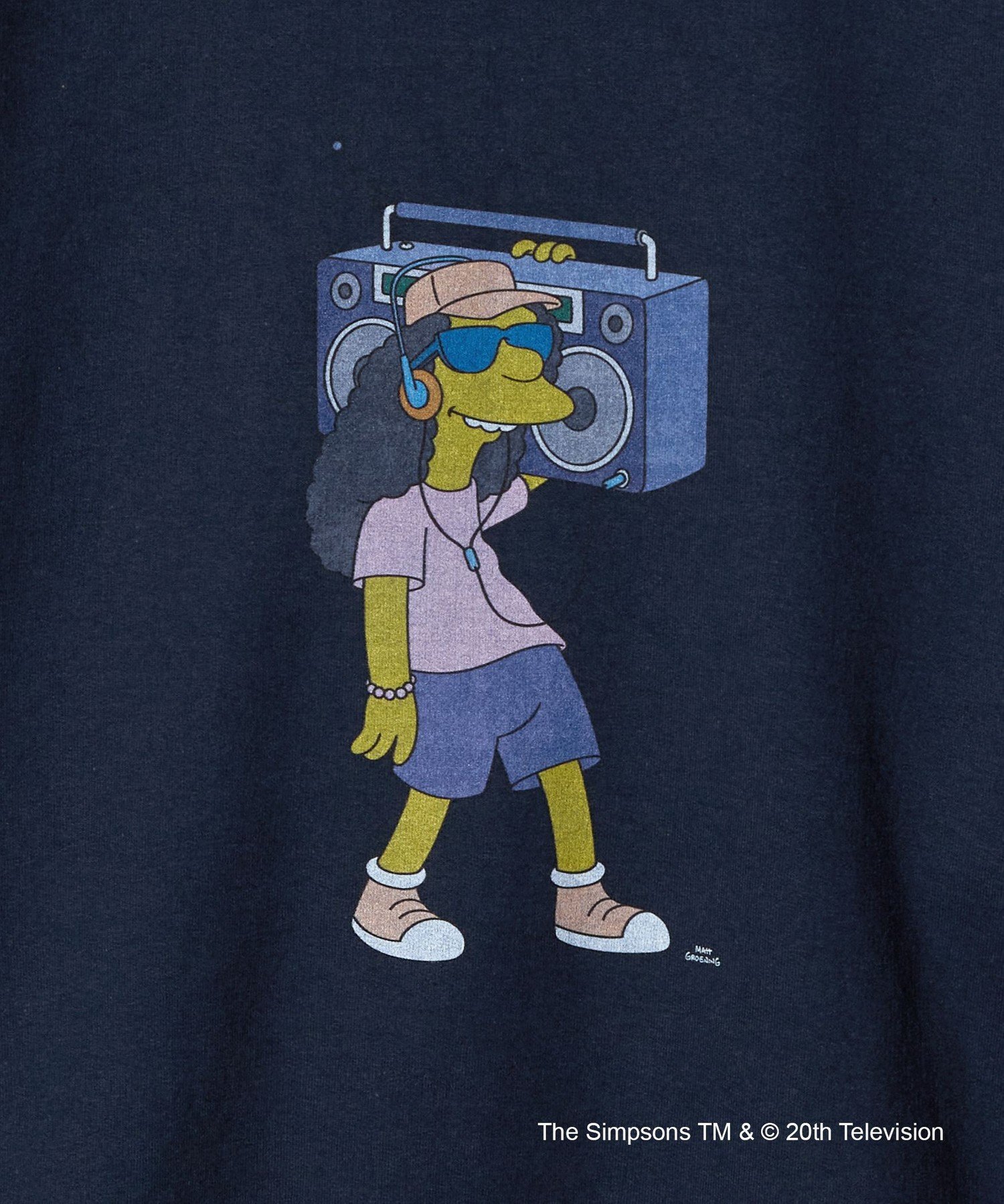 roku シンプソンズ スウェット S BEAUTY&YOUTH UNITED ARROWS｜<6(ROKU)>The Simpsons Otto Mann