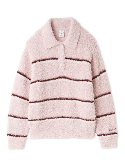 gelato pique｜ジェラートボーダーポロ衿プルオーバー | Rakuten