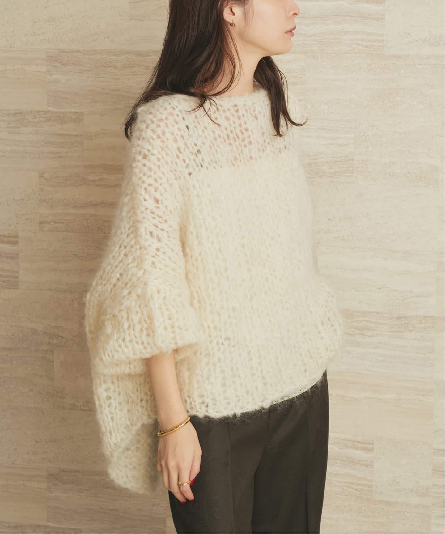 plage｜《追加》HAND KNIT ジャンボタム プルオーバー2 | Rakuten