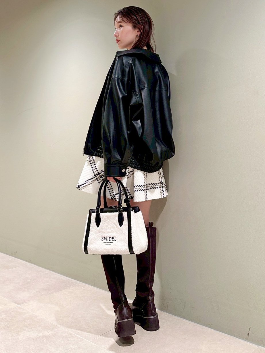 SNIDEL｜【WEB限定】ロービングチェックミニワンピース | Rakuten