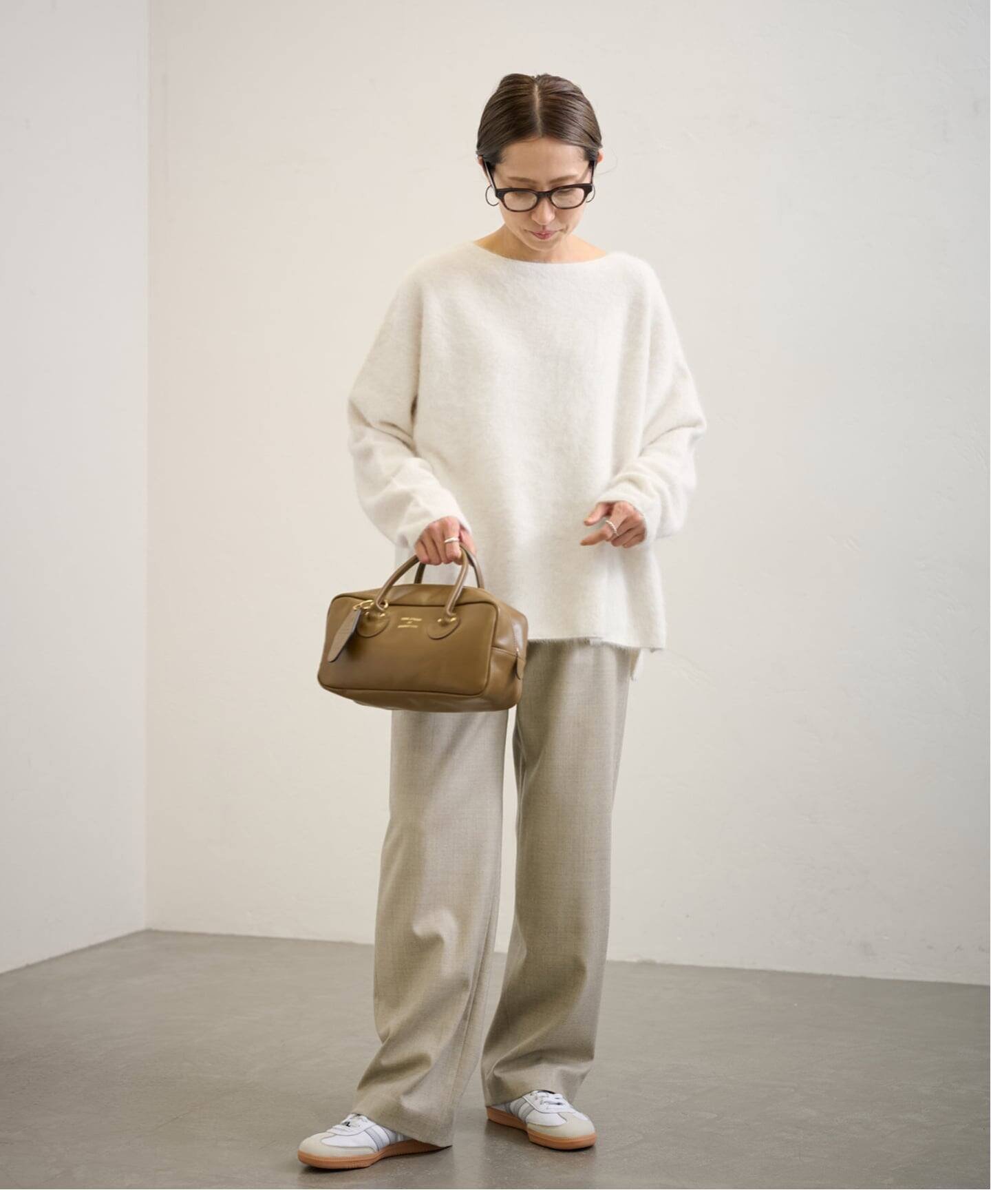 FRAMeWORK｜≪追加≫FOX/CASHMERE ボートネック プルオーバー3