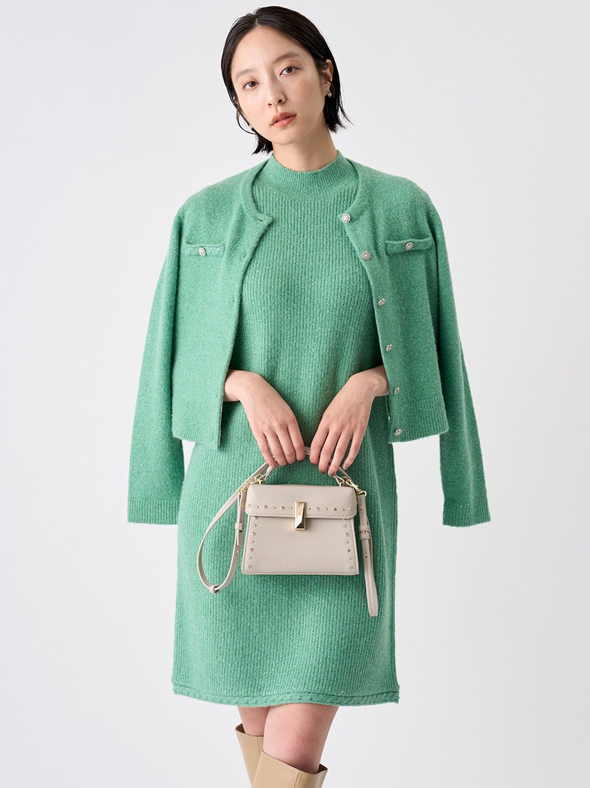 CELFORD｜スパークルミニニットワンピースセット | Rakuten Fashion