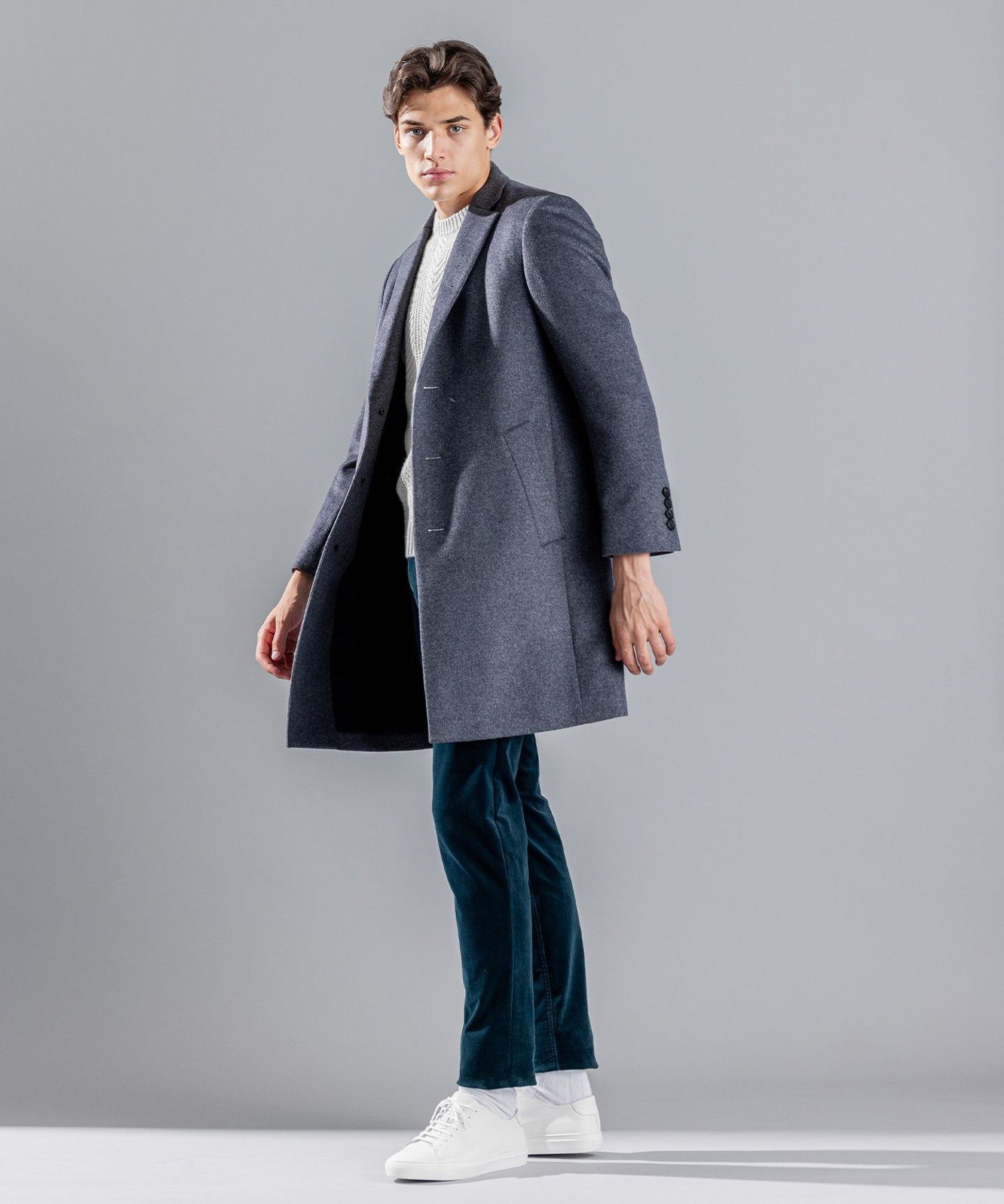 JOSEPH HOMME｜グロッシーウール チェスターコート | Rakuten Fashion