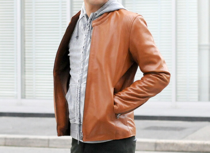 楽天市場】【43,780円→21,890円 スーパーSALE】レザージャケット