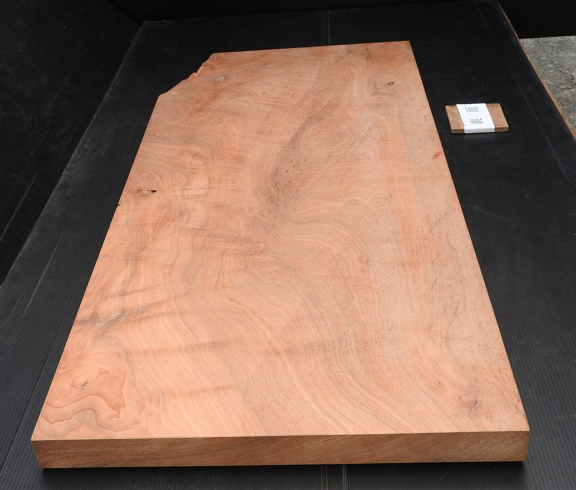 楽天市場】タブ桜 一枚板 幅420〜510×厚み45×長さ1075mm 玉杢 送料無料