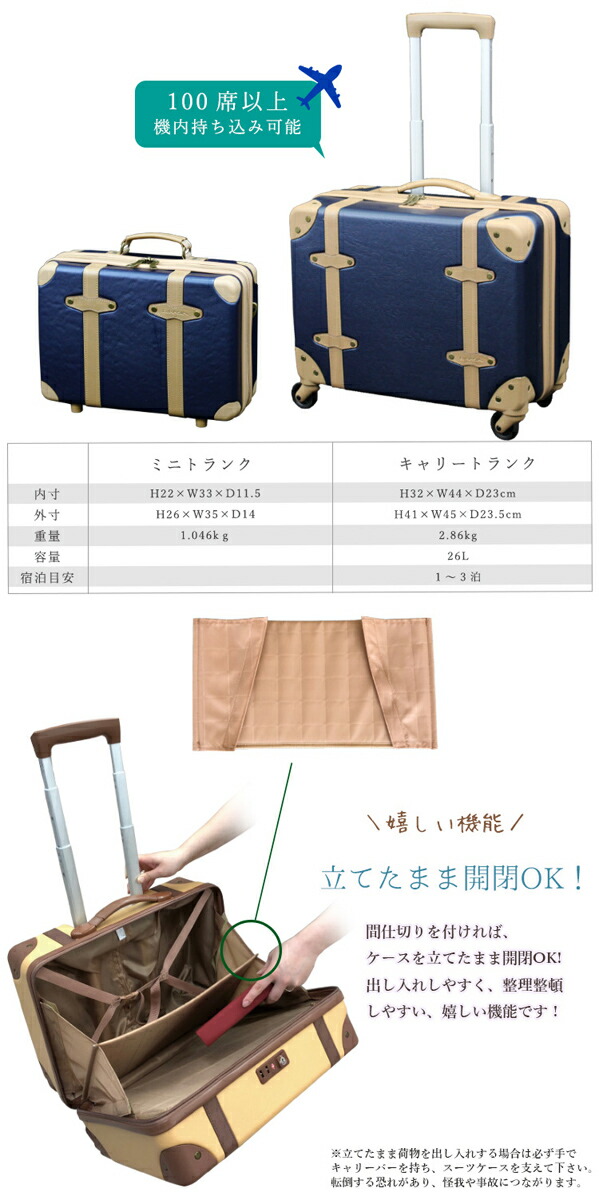 楽天市場】【機内持ち込み】siffler/シフレ【ユーラシアトランクセット