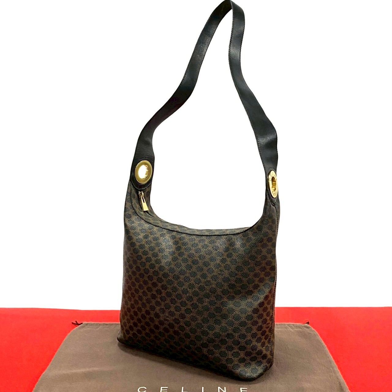 楽天市場】【ポイント2倍】極 美品 CELINE セリーヌ ヴィンテージ