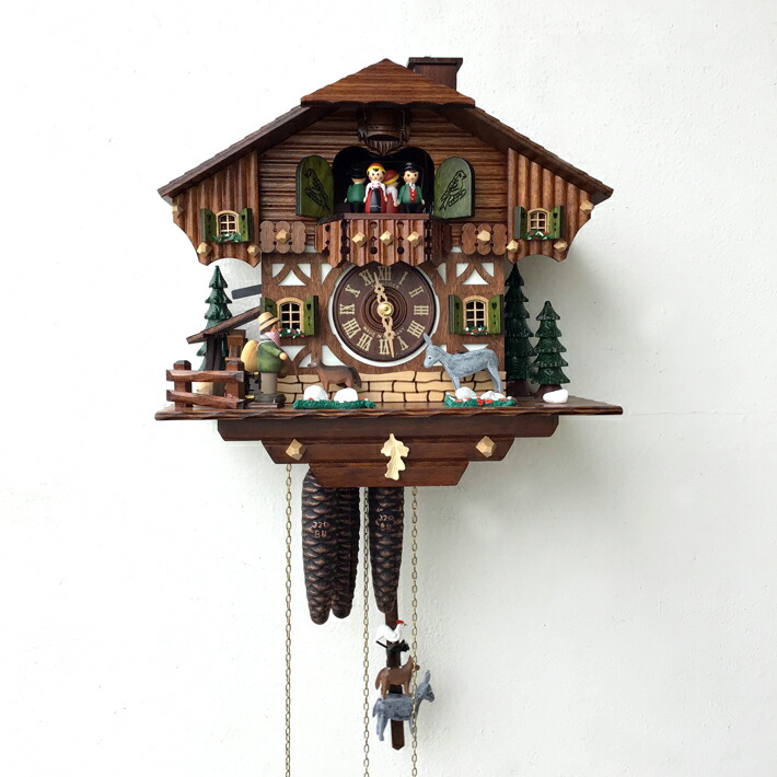 楽天市場】カッコー時計 鳩時計 仕掛け時計 ドイツ製 掛時計 からくり
