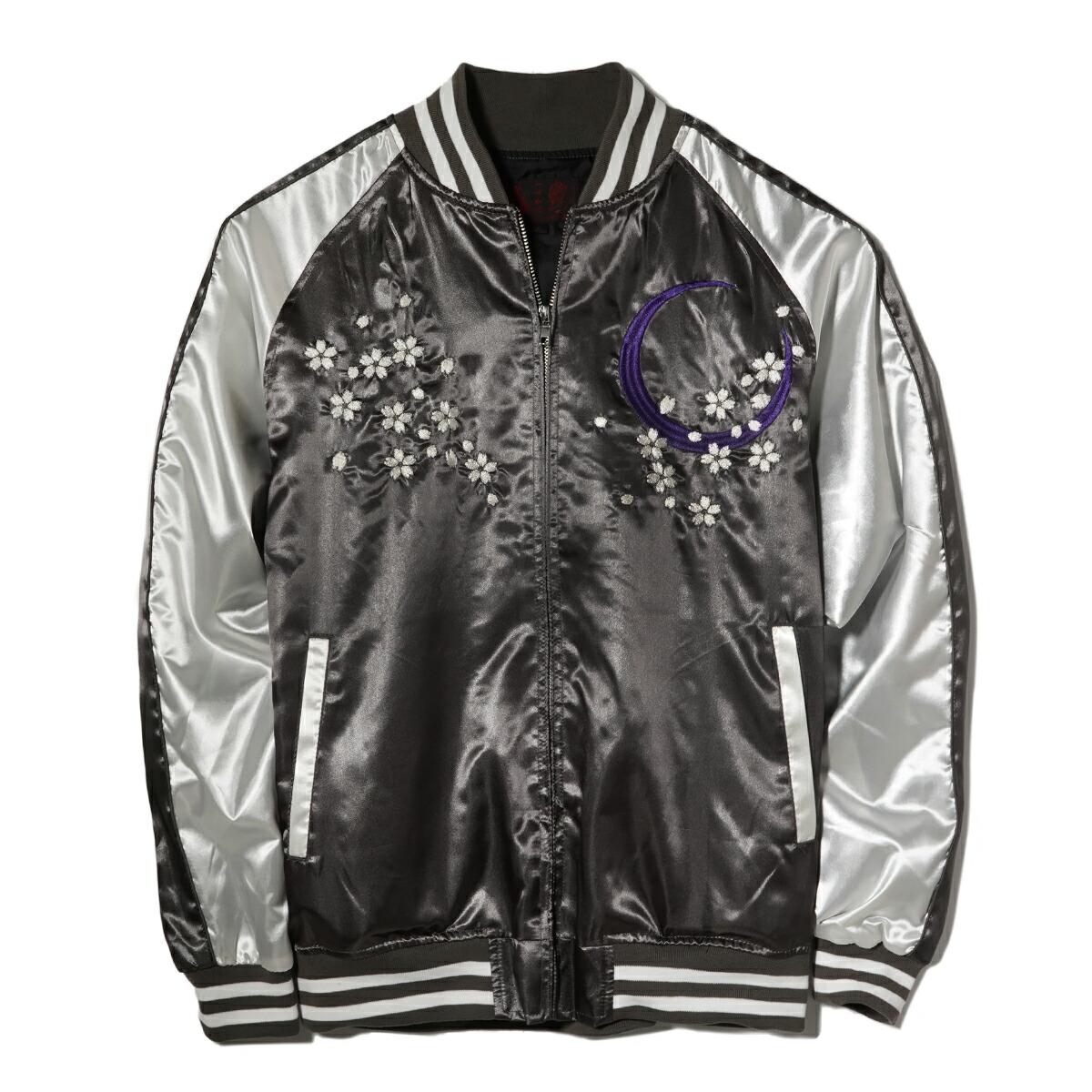 楽天市場】スカジャン メンズ サテンジャンパー スーベニア ジャケット