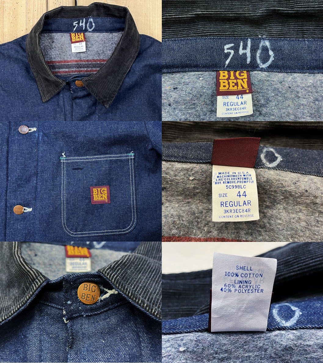 楽天市場】【中古】美品 BIGBEN by Wrangler ラングラー カバーオール