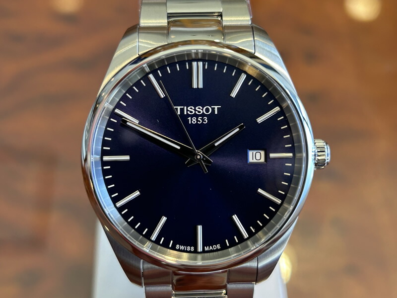 楽天市場】TISSOT ティソ クォーツ 腕時計 PR100 40mm ブルー文字盤
