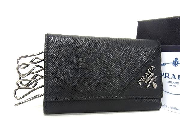 楽天市場】□新品同様□ PRADA プラダ 2PG222 サフィアーノレザー 6連