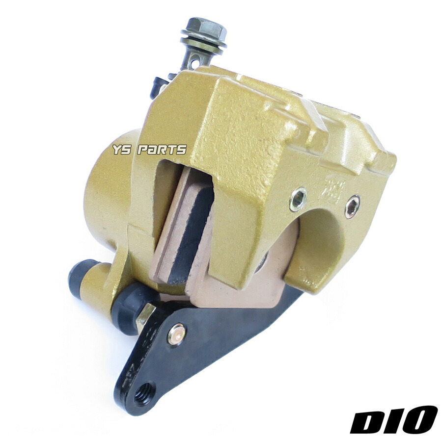 楽天市場】[専用ブレーキパッド付]純正交換型補修キャリパー金ライブ