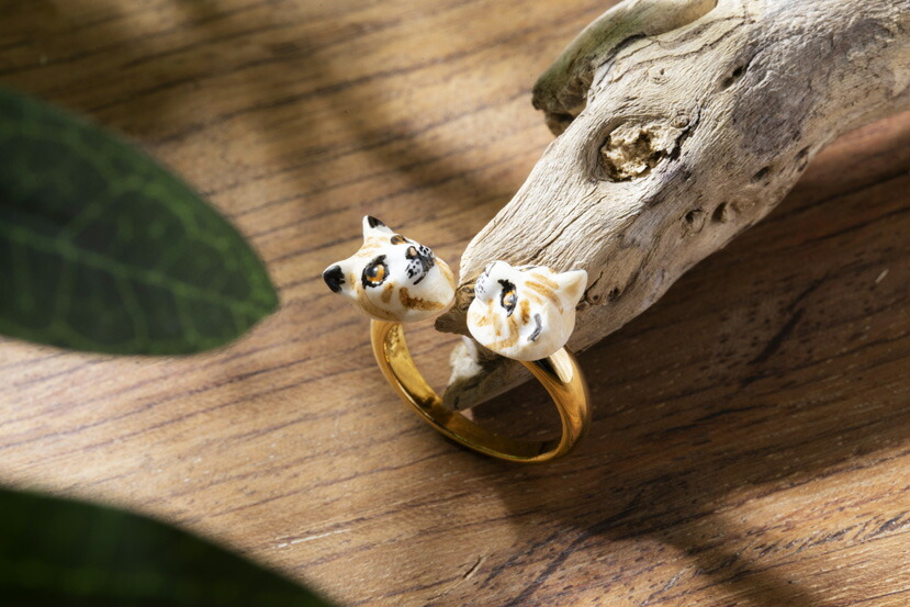 楽天市場】nach 山猫 指輪 レディース おしゃれ リング フランス