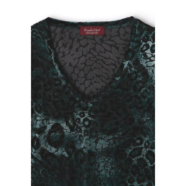 楽天市場】TORNADO MART∴ベロアレオパオパール長袖カットソー