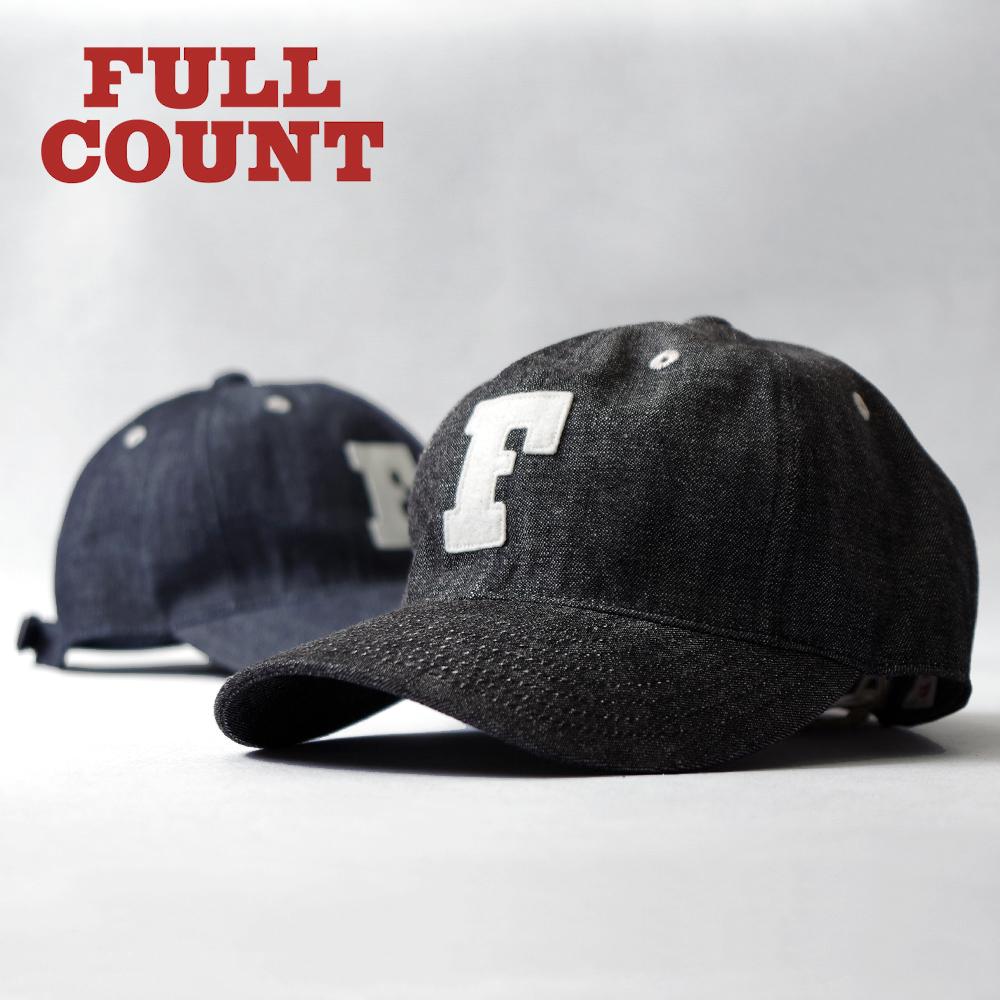楽天市場】【FULLCOUNT フルカウント】6 Panel Denim Baseball Cap 