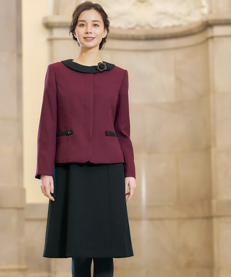 MARY QUANT】全2色・ジャケット（ストレッチ・ホームウォッシャブル