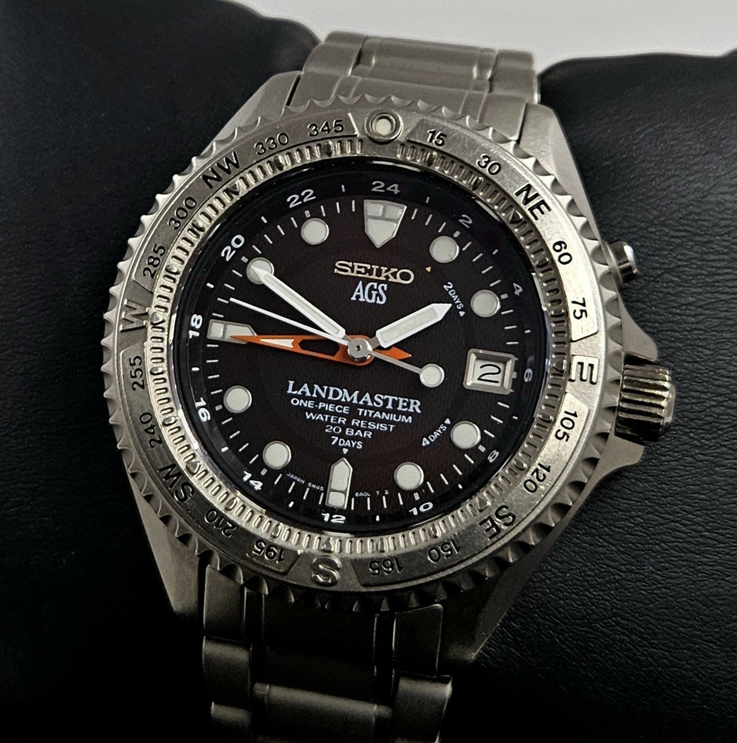 Seiko AGS Land Master 5M45-6A00 – Turgay's Watches