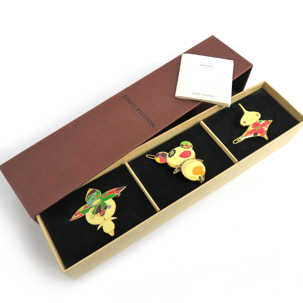 名古屋】【LOUIS VUITTON】ルイヴィトン ヘアピン M92595 村上隆