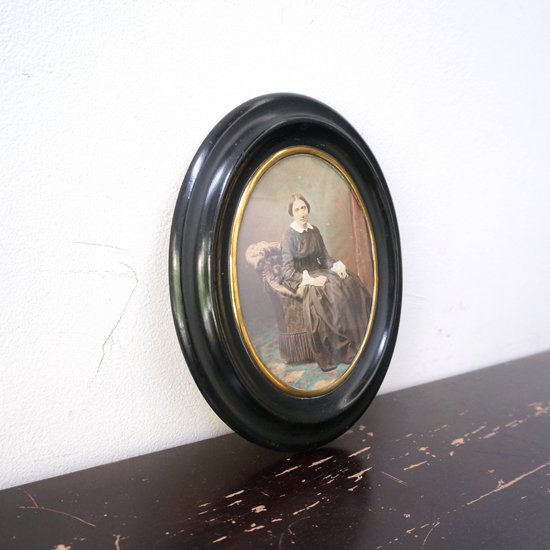 アンティーク 額縁 オーバルフレーム（S277） - アンティーク家具