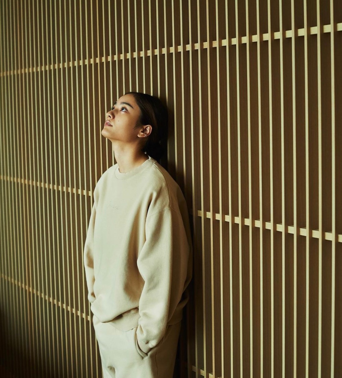 WIND AND SEA × 谷まりあ コラボ パーカー セットアップ ベージュ WIND