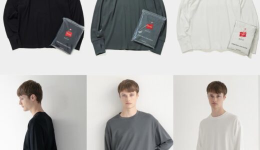 Hanes for BIOTOP 25AW クルーネックプルオーバーの国内先行予約が開始