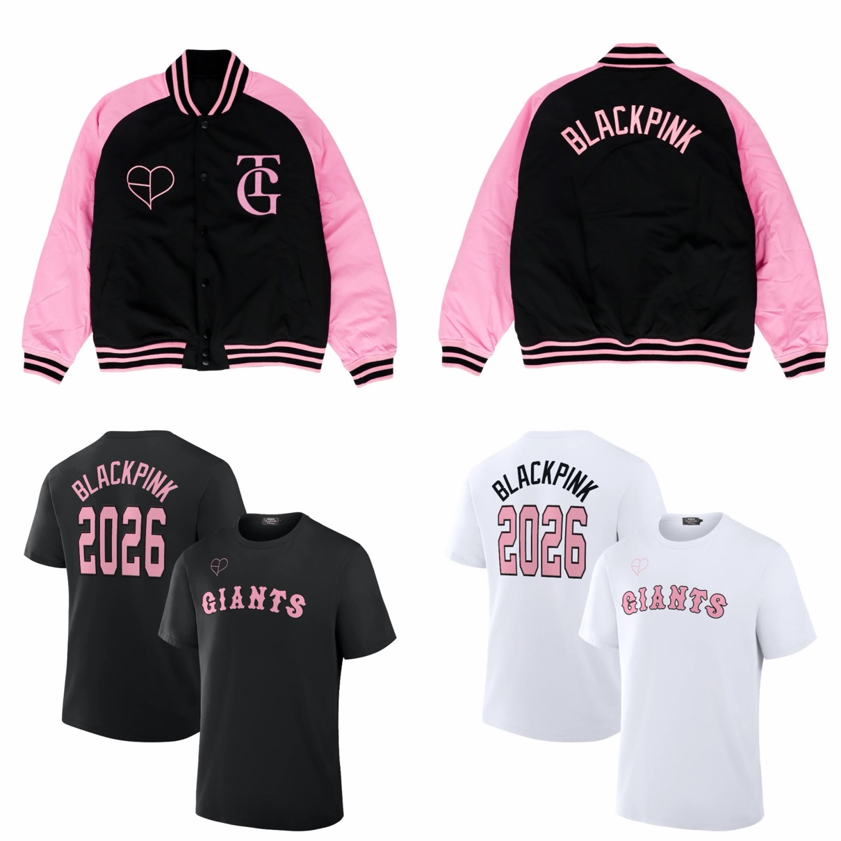 新品】読売ジャイアンツ BLACKPINK スタジアムジャケット XLサイズ