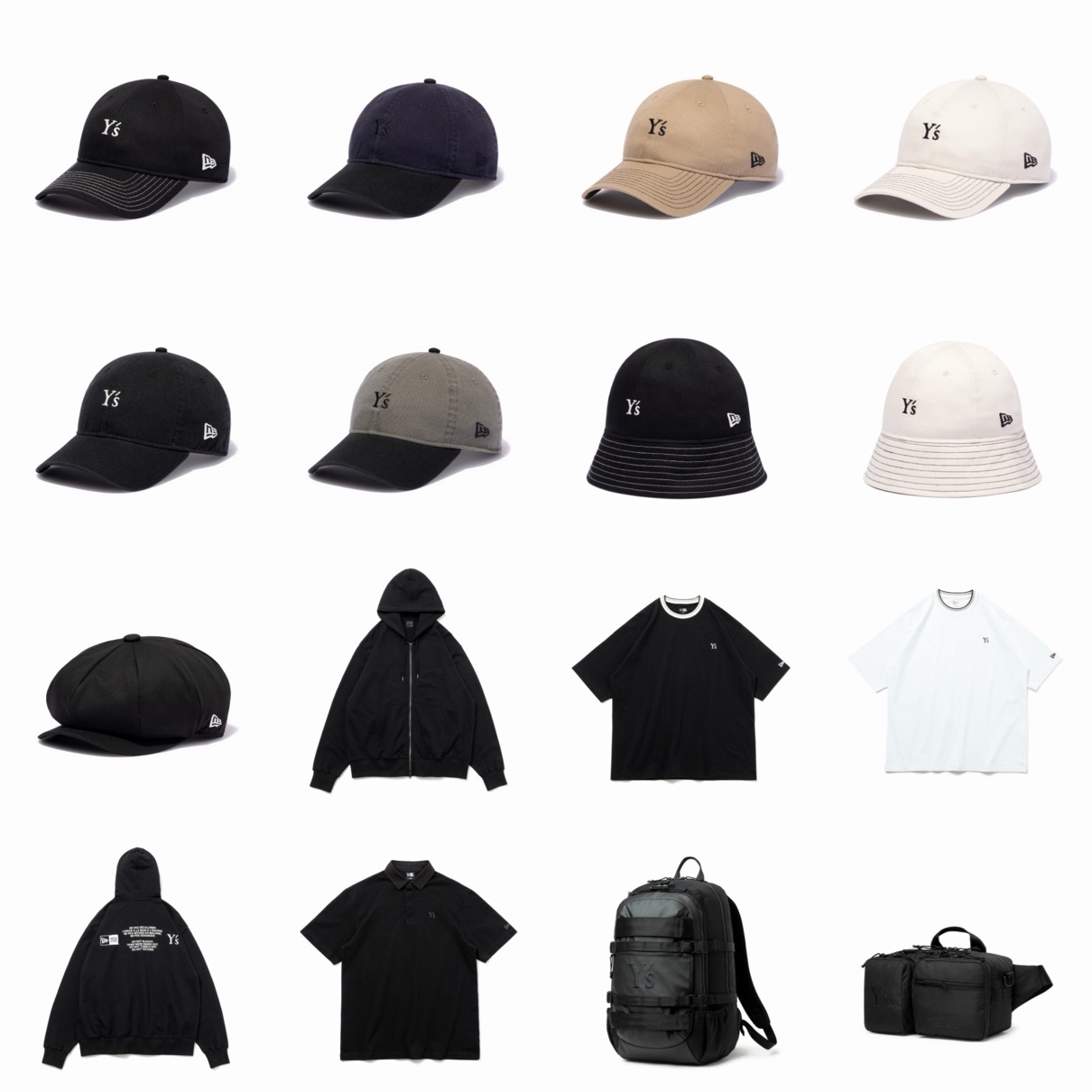 Y's x New Era® 2026年春夏コレクションが国内2月6日より発売 【26SS