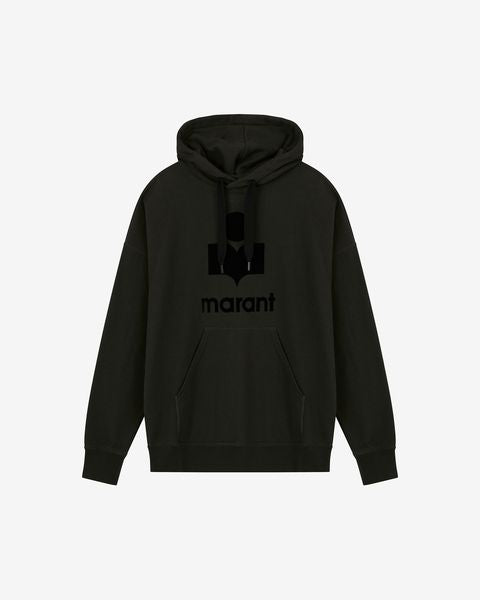 Miley Sweatshirt Man black | ISABEL MARANT Official online store