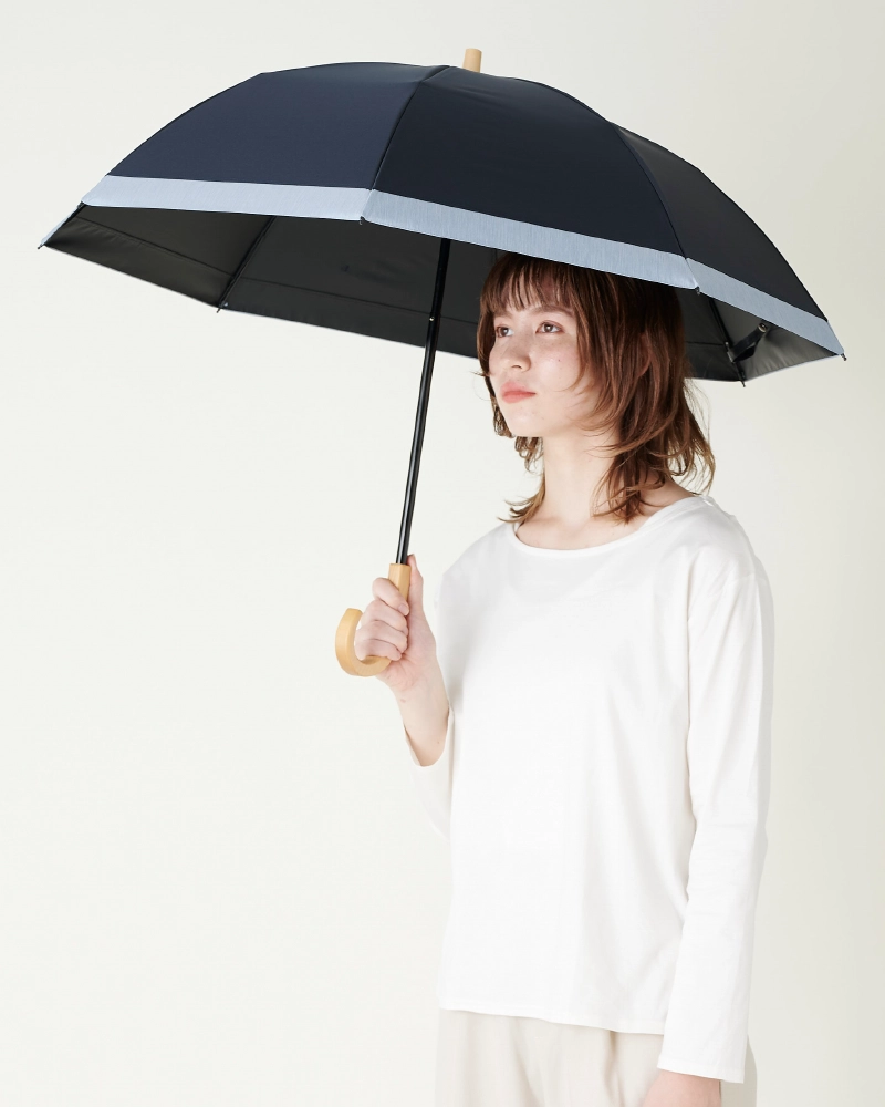 2段折 / コンビ | 完全遮光日傘｜サンバリア100