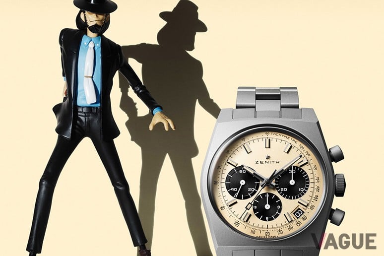 ルパン三世』次元大介モデルの腕時計をチタンで再現！ 争奪戦必至の