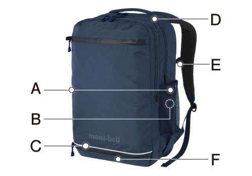 キャンパスパック 30｜モンベル