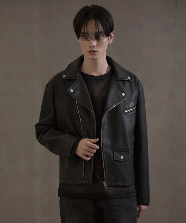 PUダブルライダースジャケット【一部店舗限定】｜WEGO（ウィゴー