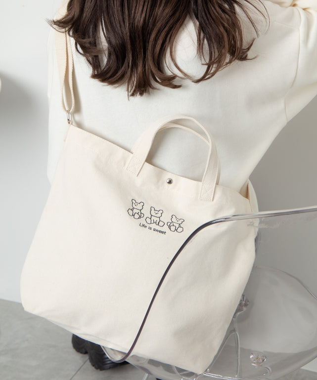 2wayキャンバストート｜WEGO（ウィゴー） – WEGO ONLINE STORE