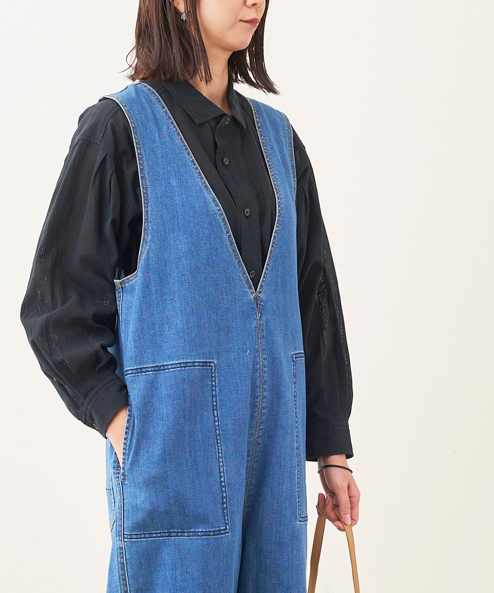 WWO 涼ふわデニムサロペット(レディース)_8113035 – WESTWOOD OUTFITTERS