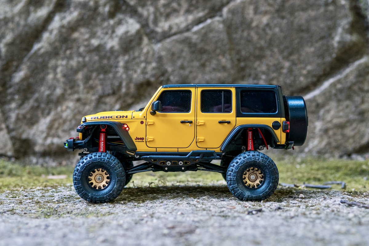 ミニッツ4x4 ラングラーのカスタム（第一段階）が完成しました | WdwC