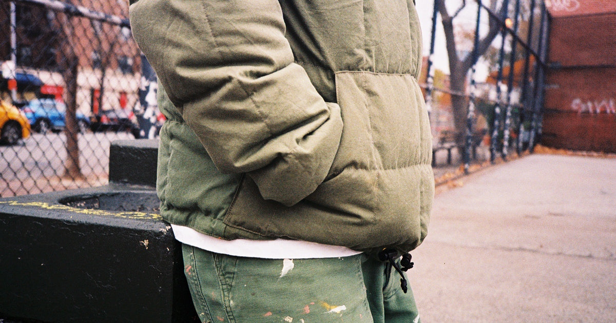 Crescent Down Works for 3sixteen Pullover.