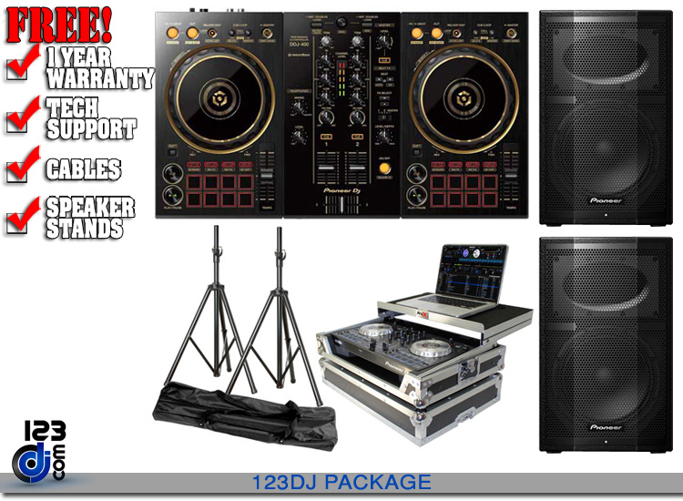 Pioneer DDJ-400-N & XPRS10 Pack | Chicago DJ Equipment