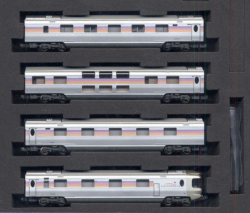 JR E26系 (寝台特急カシオペア) (増結I・4両セット) (鉄道模型