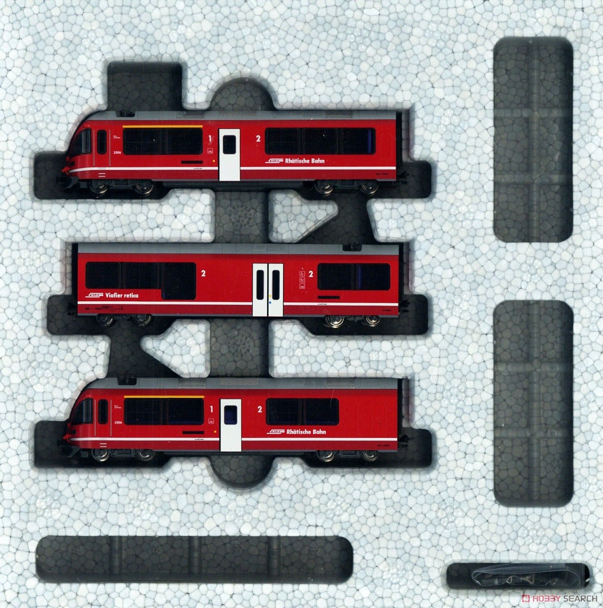 レーティッシュ鉄道 ABe8/12 (アレグラ) (3両セット) ☆外国形モデル