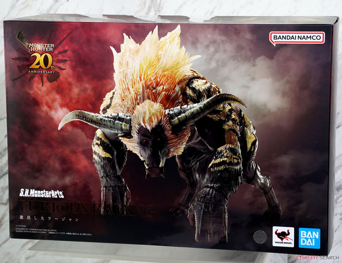 Bargain Item* S.H.MonsterArts Furious Rajang (Completed