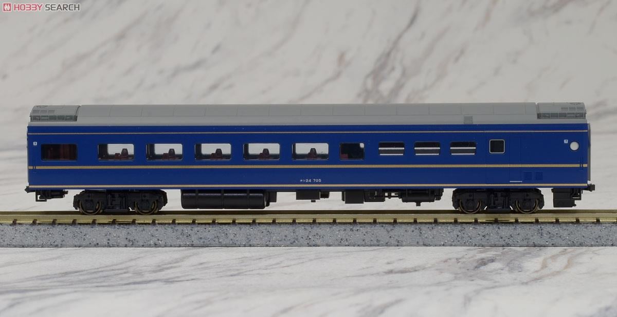 24系寝台特急 「あさかぜ」 (金帯) (基本・7両セット) (鉄道模型