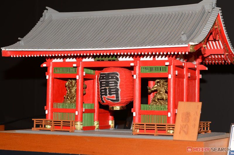 1/50 浅草寺雷門 塗装タイプ (プラモデル) - ホビーサーチ ミリタリー