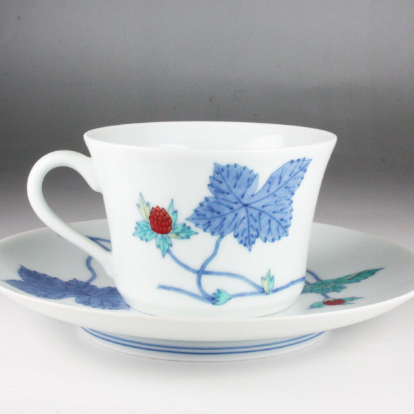 今右衛門窯 錦苺絵紅茶碗 – ギャラリー一番館オンラインショップ