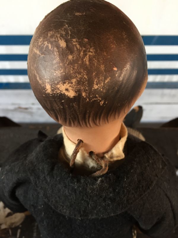 30s Vintage Charlie McCarthy Composition Ventriloquist Doll (J087
