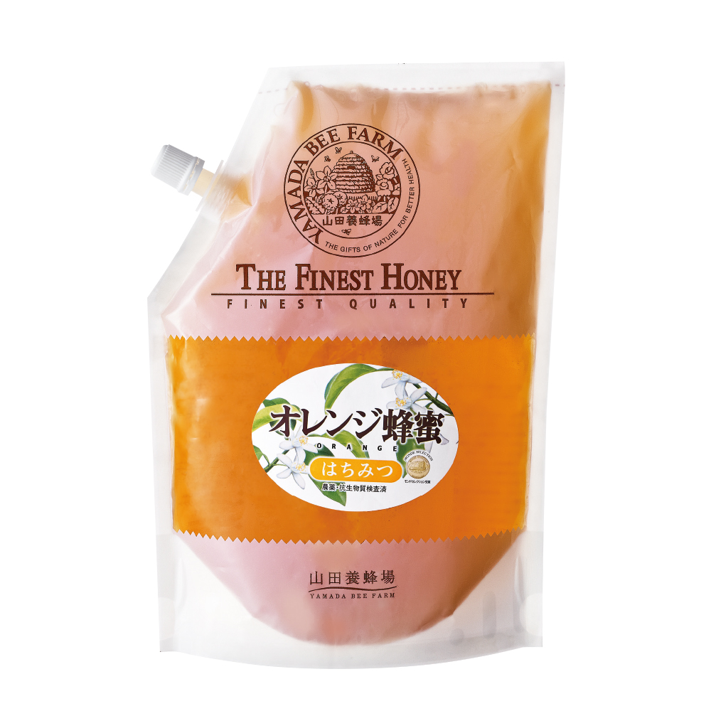 オレンジ蜂蜜(メキシコ産)の通販｜はちみつ・自然食品｜山田養蜂場【公式】