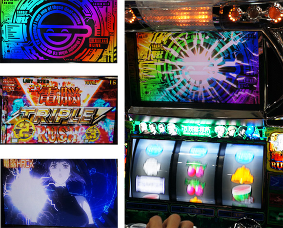 サミー株式会社「パチスロ攻殻機動隊S.A.C.」 展示会レポート